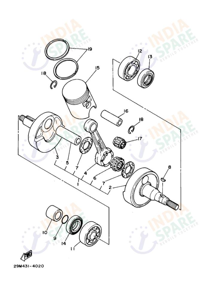 CRANKSHAFT & PISTON